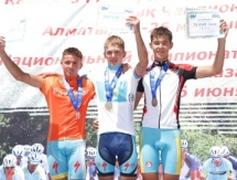 Пронский — победитель чемпионата Казахстана по велоспорту на шоссе