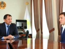 Фото с посещения Головкиным Атырау