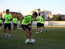 «Кайрат» провел тренировку в Албании