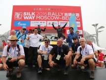 «Astana Motorsports» торжественно финишировала на подиуме ралли-марафона «Silk Way Rally 2016» в китайском городе Пекин