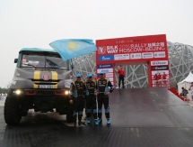 «Astana Motorsports» торжественно финишировала на подиуме ралли-марафона «Silk Way Rally 2016» в китайском городе Пекин