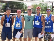 Актауские «пляжники» завоевали весь набор медалей в третьем туре чемпионата Казахстана