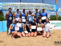 Актауские «пляжники» завоевали весь набор медалей в третьем туре чемпионата Казахстана