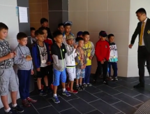 Участники летнего лагеря «Кайрата» посетили базу клуба