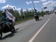 Мотопробег в честь казахстанских олимпийцев добрался до Астаны