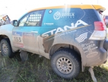 Экипаж Astana Motorsports повторно выигрывает этап ралли «Шелковый путь-2016» в своем классе