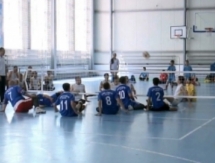 Чемпионат Казахстана по сидячему волейболу проходит в Кызылорде