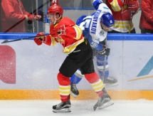 Фоторепортаж с товарищеского матча «Барыс» — «Куньлунь Ред Стар» 1:3