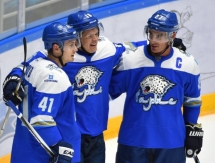 Фоторепортаж с товарищеского матча «Барыс» — «Куньлунь Ред Стар» 1:3