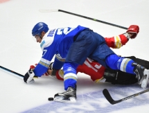 Фоторепортаж с товарищеского матча «Барыс» — «Куньлунь Ред Стар» 1:3