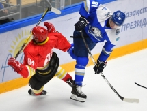 Фоторепортаж с товарищеского матча «Барыс» — «Куньлунь Ред Стар» 1:3