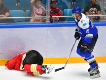 Фоторепортаж с товарищеского матча «Барыс» — «Куньлунь Ред Стар» 1:3