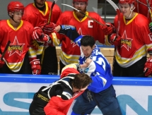 Фоторепортаж с товарищеского матча «Барыс» — «Куньлунь Ред Стар» 1:3