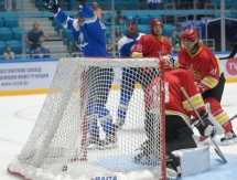 Фоторепортаж с товарищеского матча «Барыс» — «Куньлунь Ред Стар» 1:3