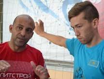 Фоторепортаж с тренировки «Кайрата»