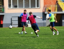 Фоторепортаж с тренировки «Окжетпеса» в Кокшетау