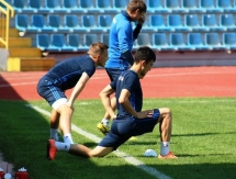 Фоторепортаж с тренировки «Окжетпеса» в Кокшетау