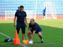 Фоторепортаж с тренировки «Окжетпеса» в Кокшетау