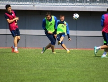 Фоторепортаж с тренировки «Окжетпеса» в Кокшетау