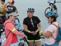 В Атырау прошел велопробег в честь дня рождения Рахимова