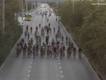 В Атырау прошел велопробег в честь дня рождения Рахимова