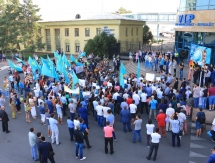 Фоторепортаж со встречи олимпийского чемпиона Баландина в Алматы