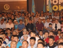Как Актау и Жанаозен болели за Ниязымбетова