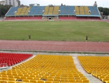 Фоторепортаж со стадиона на котором пройдет матч Кыргызстан — Казахстан