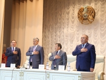 Бронзовой призерке Олимпиады Горичевой вручили сертификат на 10 миллионов тенге