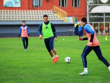 Фоторепортаж с тренировки «Окжетпеса»