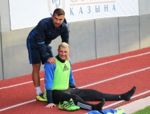 Фоторепортаж с тренировки «Окжетпеса»