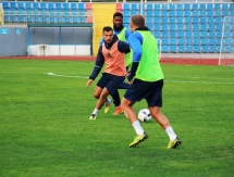 Фоторепортаж с тренировки «Окжетпеса»