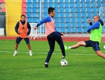 Фоторепортаж с тренировки «Окжетпеса»