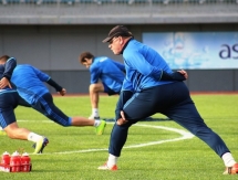 Фоторепортаж с тренировки «Окжетпеса»