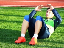 Фоторепортаж с тренировки «Окжетпеса»