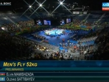 Видео боксерского поединка Олимпиады-2016 Саттыбаев — Мамишзаде
