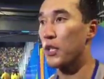 Видео интервью Ниязымбетова после победы в полуфинальном поединке Олимпиады-2016