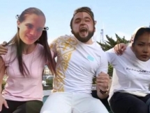 В Сети появилось видео в поддержку казахстанских олимпийцев 