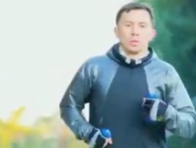 Видео с утренней пробежки Головкина в Big Bear