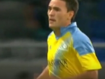 Видео гола Нургалиева в матче Лиги Европы «Астана» — БАТЭ