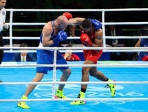Фото боксерского поединка Олимпиады-2016 Дычко — Джойс