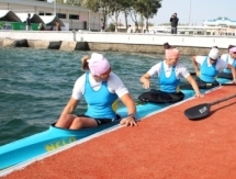 Женская байдарка-четверка стала второй в финале В на 500 метров Олимпиады в Рио