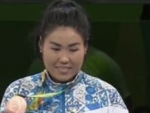 Видео церемонии награждения Шакимовой «бронзой» Олимпиады-2016