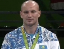 Видео церемонии награждения Дычко бронзовой медалью Олимпиады-2016