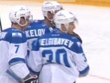 Видео шайб матча КХЛ «Металлург» Новокузнецк — «Барыс» 4:2