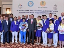 Президент НОК РК встретился с олимпийцами