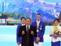 Назарбаев назвал «бронзу» Рыпаковой «золотом»