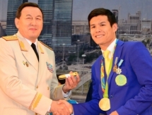 В МВД РК состоялось чествование динамовцев-призеров летних Олимпийских игр в Рио