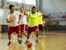 Фоторепортаж с тренировки «Кайрата»