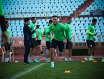 Фоторепортаж с тренировки «Атырау» в Караганде 